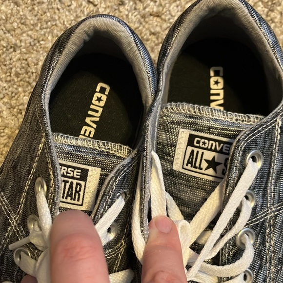Women’s grey converse - Picture 2 of 5